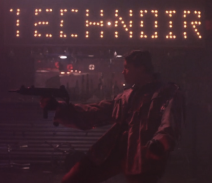 Terminator in Tech-Noir